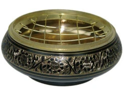 Brûle Encens Noir Grand - Encens Naturel pour Méditation | Qualité Supérieure