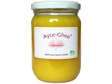 Ayur-Ghee (Beurre Clarifié) 100% Bio 225gr - Bien-être & Compléments Alimentaires Ayurvédiques 1 Ayur-Ghee (Beurre Clarifié) 100% Bio 225gr - Bien-être & Compléments Alimentaires Ayurvédiques