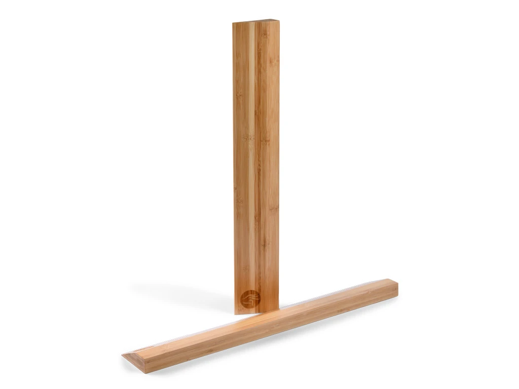 Bloc de Yoga en Bambou Massif - Planche Inclinée 60cm x 9cm x 3cm - Accessoire Yoga Essentiel 3 Bloc de Yoga en Bambou Massif - Planche Inclinée 60cm x 9cm x 3cm - Accessoire Yoga Essentiel – Image 3