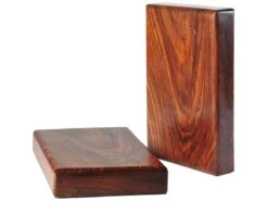 Bloc En Bois De Sésame 30cm x 20cm x 5cm - Accessoire de Yoga Écologique