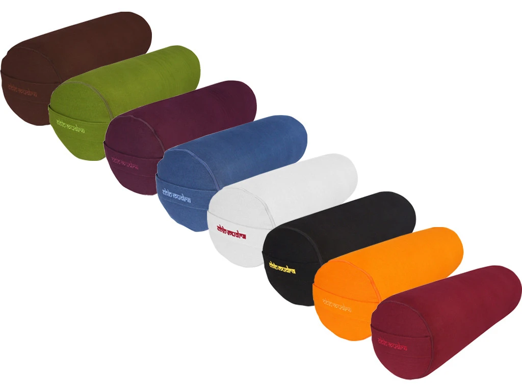 Lot de 6 Bolsters de Yoga 100% Coton Bio Epeautre 65 cm x 21 cm - Accessoires Yoga Écologiques 1 Lot de 6 Bolsters de Yoga 100% Coton Bio Epeautre 65 cm x 21 cm - Accessoires Yoga Écologiques