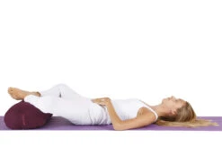 Bolster de Yoga Ovale en 100% Coton Bio - 60 cm x 15 cm x 30 cm - Bleu | Accessoire Yoga Essentiel -CHIN MUDRA Soldes bolster de yoga ovale epeautre 100 coton bio 60 cm x15 cm x 30 cm 1649062949624ab425190fb