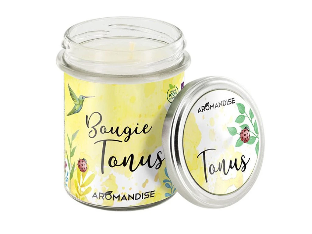 Bougie Tonus 150g - Encens Naturel pour Méditation et Relaxation 4 Bougie Tonus 150g - Encens Naturel pour Méditation et Relaxation – Image 4
