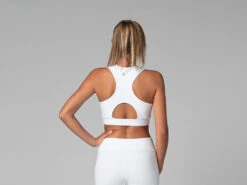 Brassière de Yoga Sport en Coton Bio - Blanc - Taille XS | Confort et Soutien Optimal -CHIN MUDRA Soldes brassiere de yoga sport bio 163515502761767c53cd92d