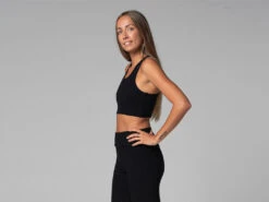 Brassière De Yoga Sport Bio Noir - Taille XS 36 | Vêtements de Yoga Femme en Coton Bio -CHIN MUDRA Soldes brassiere de yoga sport bio 16351645416176a17d26162