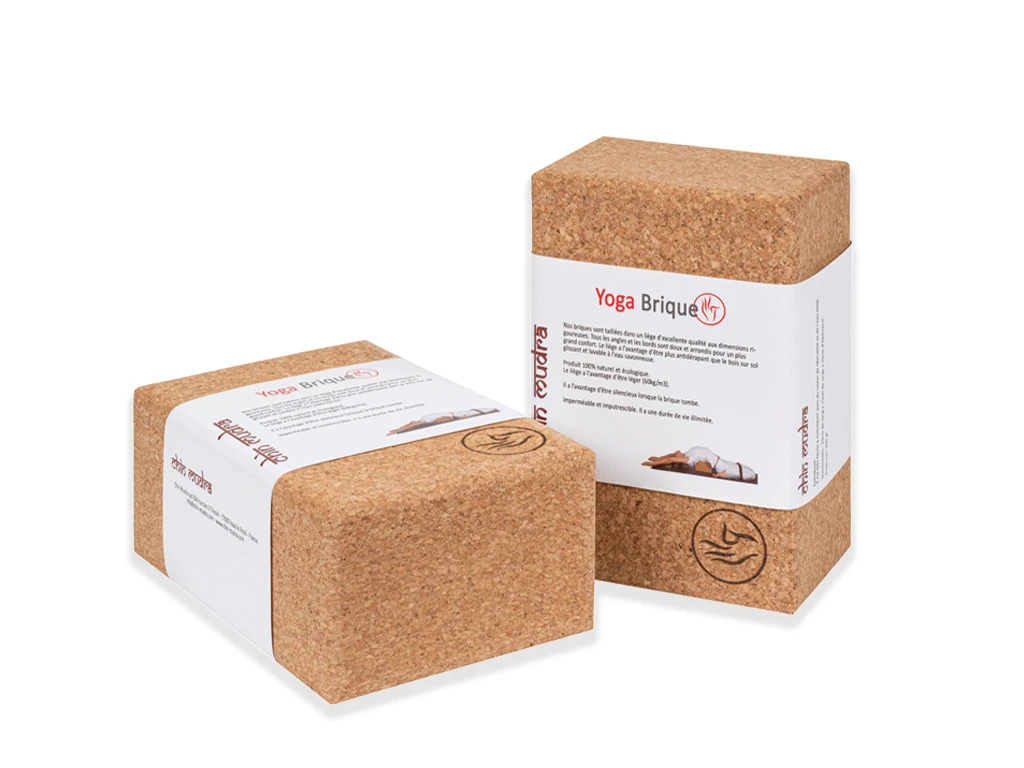 Brique de Yoga en Liège Extra XXL 23cm x 15cm x 10cm - Accessoire de Yoga Durable et Écologique 1 Brique de Yoga en Liège Extra XXL 23cm x 15cm x 10cm - Accessoire de Yoga Durable et Écologique