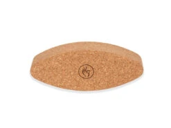 Brique de Liège Ovale Egg 30.5cm x 12cm x 7.5cm - Support de Méditation Naturel et Écologique