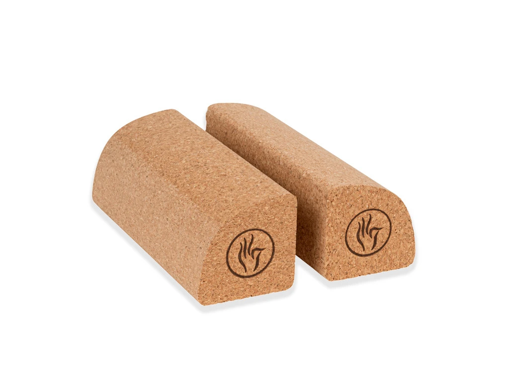 Brique Liège Quart De Lune 23cm x 8cm x 8cm pour Yoga - Accessoire de Yoga Écologique 3 Brique Liège Quart De Lune 23cm x 8cm x 8cm pour Yoga - Accessoire de Yoga Écologique – Image 3