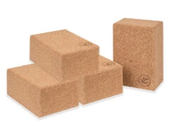 Briques Liège Extra XXL - Lot de 6 pour Yoga - 23cm X 15cm X 10cm