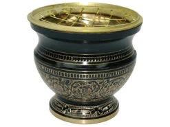 Brûle Encens Noir Haut - Encens Naturel pour Méditation et Relaxation