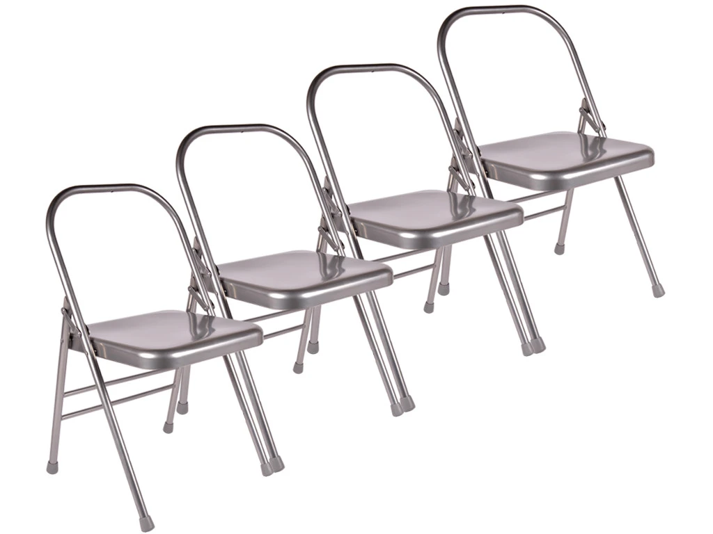 Chaise De Yoga 1 Barre Haute Grise Lot De 4 - Lot Complet pour Associations et Studios de Yoga 1 Chaise De Yoga 1 Barre Haute Grise Lot De 4 - Lot Complet pour Associations et Studios de Yoga
