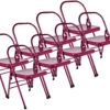 Chaise De Yoga 1 Barre Haute Prune - Lot De 8, Idéal pour Associations et Cours de Yoga -CHIN MUDRA Soldes chaise de yoga 1 barre haute prune 170504587065a0ef6e0bc78