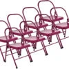 Chaise De Yoga Standard 2 Barres Prune - Lot De 8 pour Associations et Clubs de Yoga -CHIN MUDRA Soldes chaise de yoga standard 2 barres prune 1704970677659fc9b5c920a