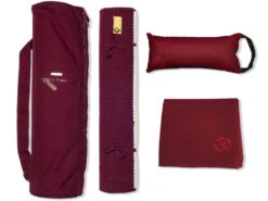 Coffret Pratique Yoga Naturel Femme Pegasus - Kit Complet pour une Séance de Yoga Confortable