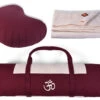 Coffret Tapis de Méditation Complet Prune/Ecru Orion - Kit Yoga Essentiel 14 Coffret Tapis de Méditation Complet Prune/Ecru Orion - Kit Yoga Essentiel -CHIN MUDRA Soldes coffret tapis de meditation complet prune ecru 170082256165607e215b0fc