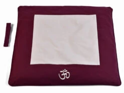 Coffret Tapis de Méditation Complet Prune/Ecru Orion - Kit Yoga Essentiel -CHIN MUDRA Soldes coffret tapis de meditation complet prune ecru 17008279606560933881873