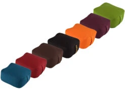 Coussin De Méditation Carré Bio Lot De 6 - Idéal pour Yoga et Associations