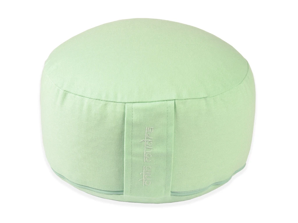 Coussin De Méditation Lotus 100% Coton Bio Vert Pastel - Confort Optimal pour la Méditation 1 Coussin De Méditation Lotus 100% Coton Bio Vert Pastel - Confort Optimal pour la Méditation