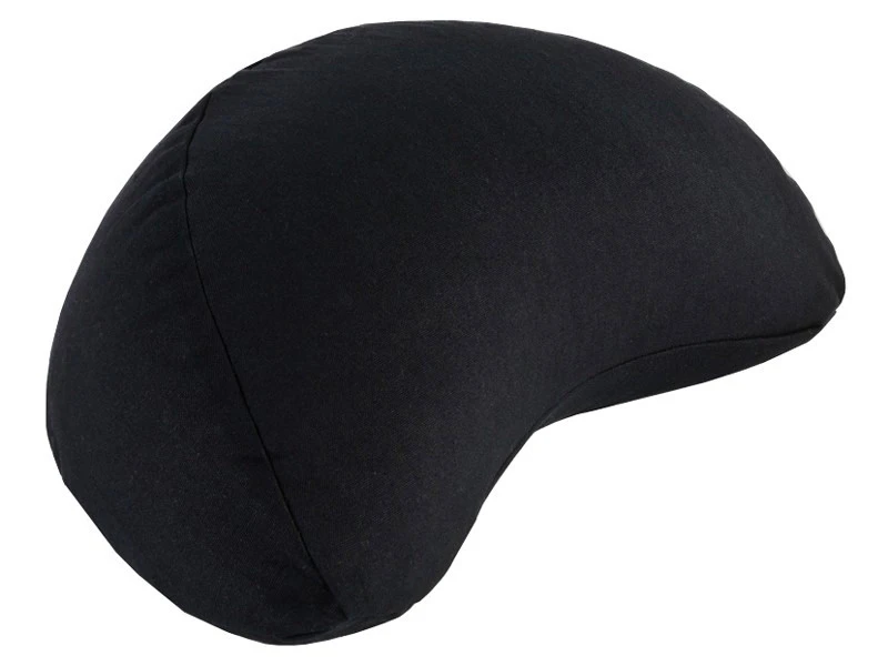 Coussin Fuzen Demi-Lune 100% Coton Bio Noir - Coussins de Méditation Confortables 1 Coussin Fuzen Demi-Lune 100% Coton Bio Noir - Coussins de Méditation Confortables