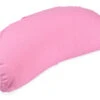 Coussin Fuzen Demi-Lune 100% Coton Bio Rose - Idéal pour la Méditation