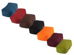 Lot de 6 Coussins Rectangulaires Bio pour Yoga et Associations | Confort et Durabilité