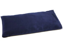 Coussinet Pour Les Yeux en Soie Naturelle & Lin Bio Bleu - Confort Optimal pour la Méditation