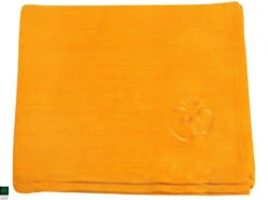 Couverture de Yoga 100% Coton Bio 150cm x 200cm Safran - Accessoire de Yoga Écologique -CHIN MUDRA Soldes couverture de yoga 100 coton bio 16081099265fd9cf66a2b17