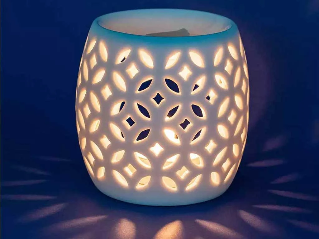 Diffuseur Porcelaine Photophore Luciole 8,8 x 8,6 cm - Encens et Méditation 5 Diffuseur Porcelaine Photophore Luciole 8,8 x 8,6 cm - Encens et Méditation – Image 5