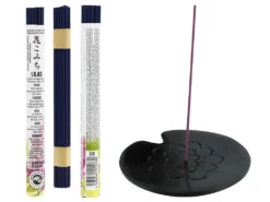 Encens Japonais 'sans Fumée' Lilas Kit | Méditation & Relaxation