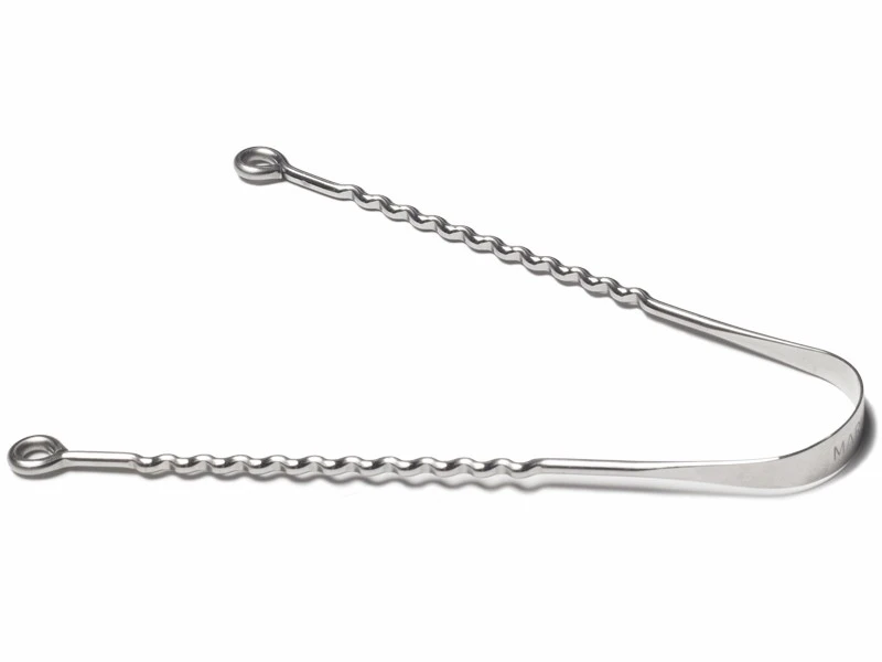 Gratte Langue Tradition 100% Inox - Hygiène Buccale Naturelle 1 Gratte Langue Tradition 100% Inox - Hygiène Buccale Naturelle