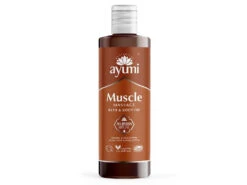 Huile De Massage Musculaire 250ml - Huile Ayurvedique Naturelle pour Détente et Récupération