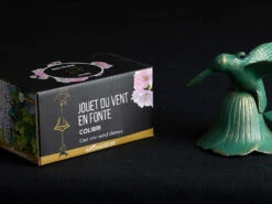 Jouet Du Vent Colibri Vert Doré - Support de Méditation Unique et Élégant -CHIN MUDRA Soldes jouet du vent colibri 1669293015637f63d7cd514