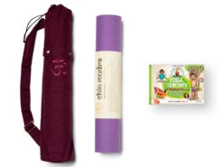 Kit Enfant Extra Mat 2.8mm Améthyste - Ensemble Yoga pour Enfants | Confort et Style