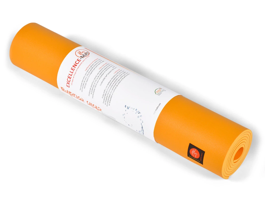 Kit Excellence Mat 4.5mm et Sac Safran - Ensemble Yoga Haut de Gamme 2 Kit Excellence Mat 4.5mm et Sac Safran - Ensemble Yoga Haut de Gamme – Image 2