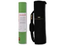 Kit Excellence Mat 6mm et Sac Vert - Matériel Yoga Haut de Gamme