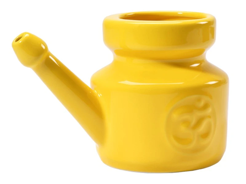 Kit Lota 400ml avec Fleur de Sel Jaune Safran - Neti Pot & Gratte Langue - Bien-être Nasal 2 Kit Lota 400ml avec Fleur de Sel Jaune Safran - Neti Pot & Gratte Langue - Bien-être Nasal – Image 2