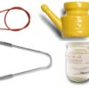 Kit Lota Jala Neti Complet en Porcelaine Jaune Safran 400ml - Bien-être & Hygiène Nasale -CHIN MUDRA Soldes kit lota jala neti complet porcelaine jaune safran 15928995445ef1b7d8aa1f1