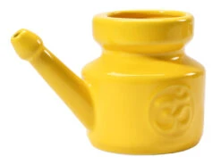 Kit Lota Jala Neti Complet en Porcelaine Jaune Safran 400ml - Bien-être & Hygiène Nasale -CHIN MUDRA Soldes kit lota jala neti complet porcelaine jaune safran 163594177461827d8e99bd6