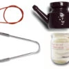 Kit Lota Jala Neti Complet en Porcelaine Prune 400 Ml - Bien-être & Purification Nasale -CHIN MUDRA Soldes kit lota jala neti complet porcelaine prune 15928994945ef1b7a65db98