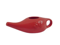 Kit Lota Jala Neti Complet en Porcelaine Piment Rouge 250 ml - Bien-Être & Hygiène Nasale -CHIN MUDRA Soldes kit lota jala neti complet porcelaine red chili pepper 163594092161827a3945e42