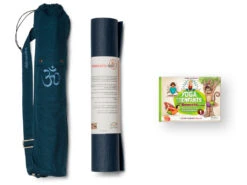 Kit Standard 3mm Enfant Bleu - Tapis de Yoga pour Enfants | Confort et Durabilité