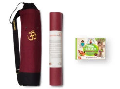 Kit Standard 3mm Enfant Bordeaux - Tapis de Yoga pour Enfants | Confort et Qualité