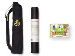 Kit Standard 3mm Enfant Noir | Tapis de Yoga pour Enfants | Kits Yoga
