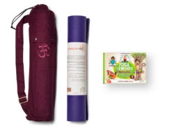 Kit Standard 3mm Enfant Violet - Ensemble de Yoga pour Enfants | Confort et Qualité
