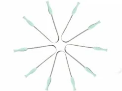 Lot De 10 Grattes Langue Poisson 100% Inox - Idéal pour Associations & Yoga