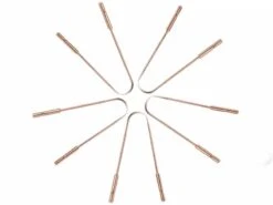 Lot de 10 Grattes Langue Sano Plus en Cuivre 100% Pur - Pour Associations et Yoga