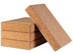 Lot de 6 Bloques Liége 30cm x 20cm x 5cm pour Yoga et Associations | Écologique et Durable