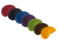 Fuzen (Demi-Lune) Lot de 6 Serviettes en 100% Coton Bio - Idéal pour Associations et Yoga