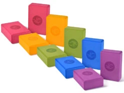 Lot De Briques EVA pour Yoga - 23 x 15 x 7.6 cm - Pack de 6 Briques Durable