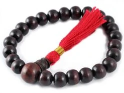 Mala 27 Perles Bois De Rose 8mm - Support de Méditation Naturel et Élégant